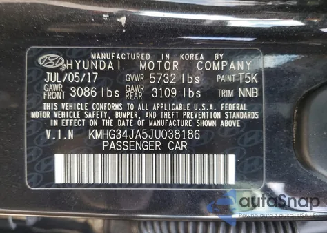 2018 Genesis G90 Premium из США, поврежденный, VIN KMHG34JA5JU038186